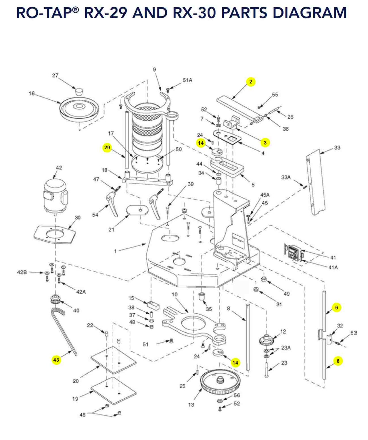 RO-TAP-Sieve-Shaker-Parts